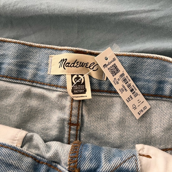 Madewell NWT S26 Relaxed Jean shorts - Picture 2 of 4